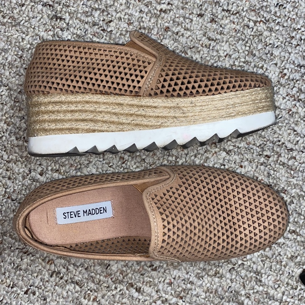Steve Madden Espadrille Slip On Sneakers